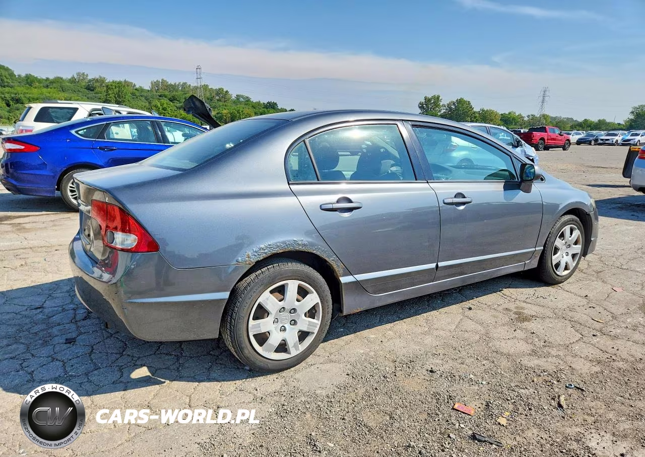 2009 Honda Civic Lx VIN:2HGFA16569H307246 - 3