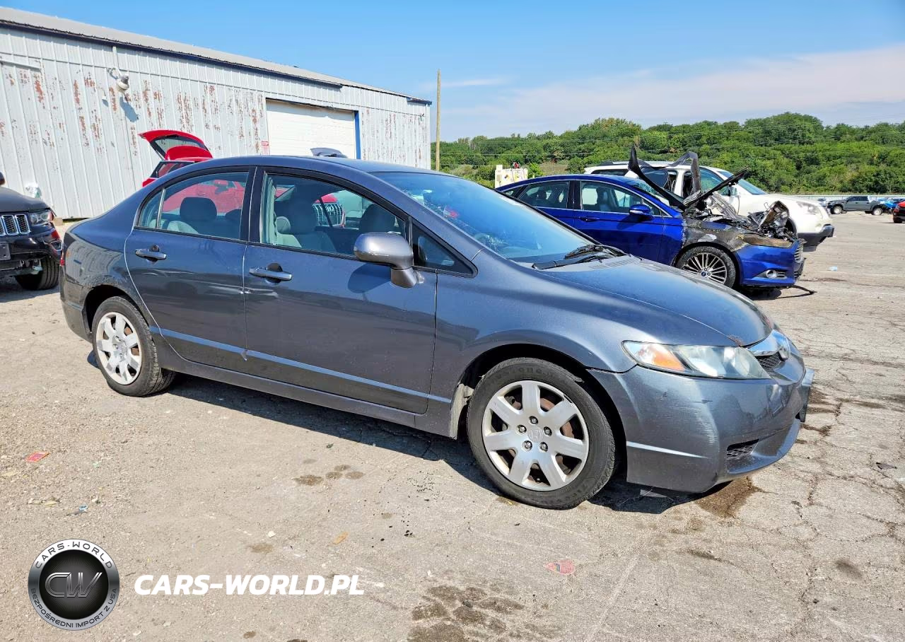 2009 Honda Civic Lx VIN:2HGFA16569H307246 - 4