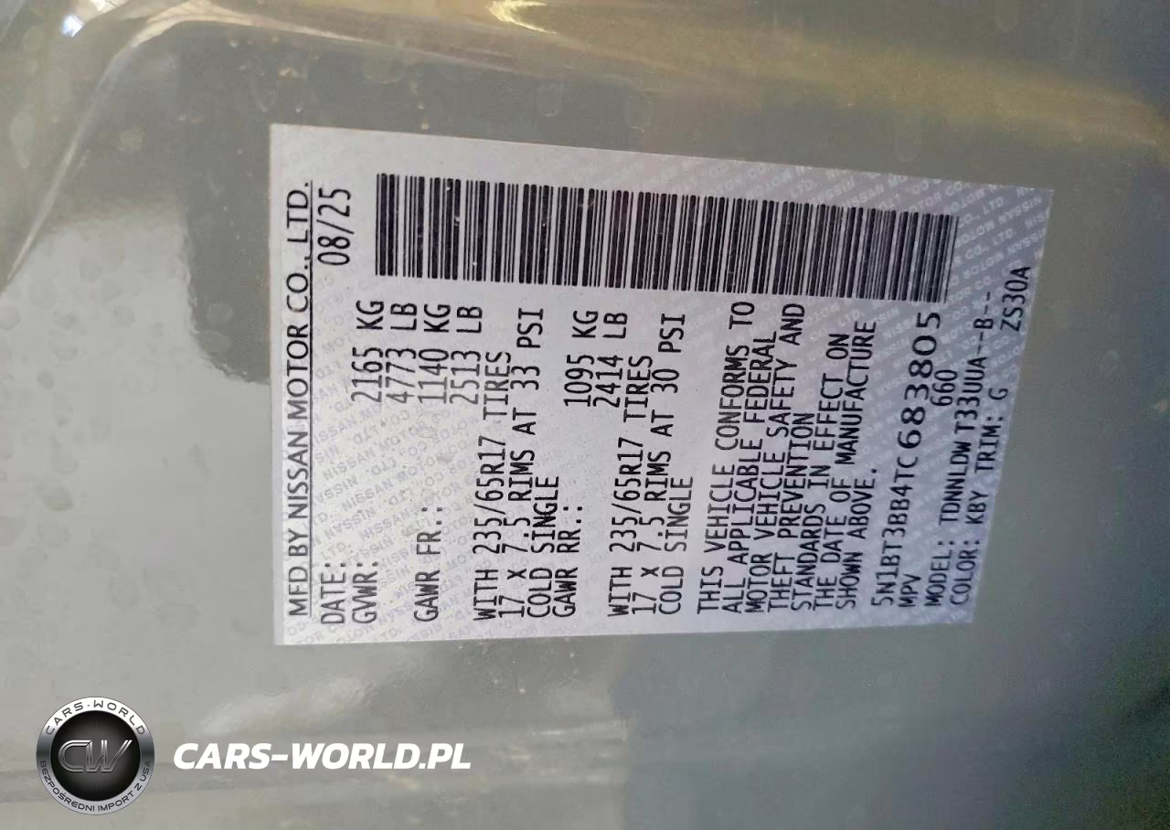 2026 Nissan Rogue Rock Creek VIN:5N1BT3BB4TC683805 - 14