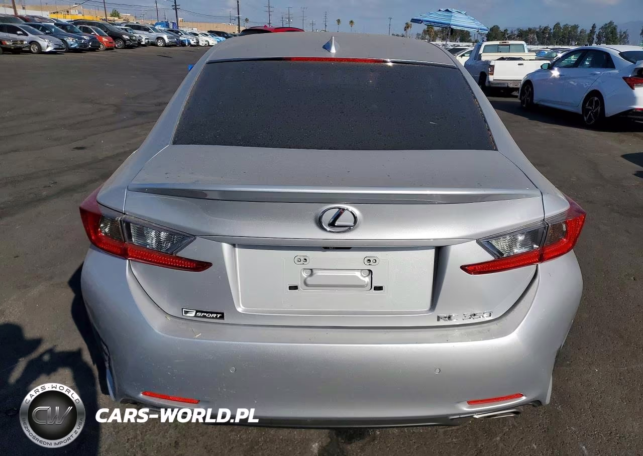 2015 Lexus Rc 350 VIN:JTHHE5BC8F5001237 - 6