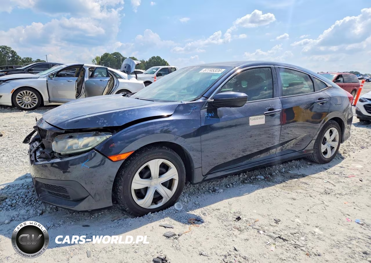 2016 Honda Civic Lx VIN:19XFC2F55GE048174 - 1