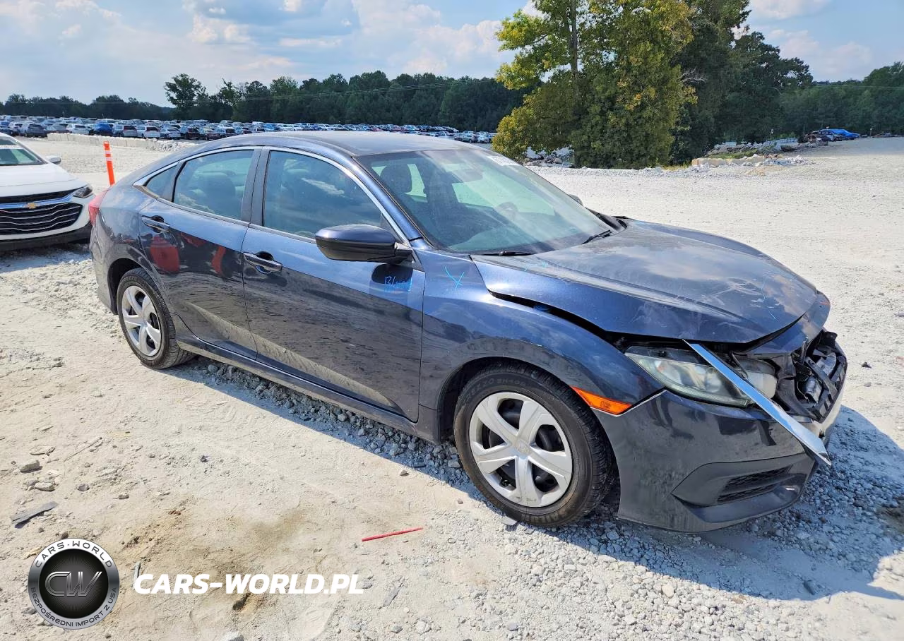 2016 Honda Civic Lx VIN:19XFC2F55GE048174 - 4