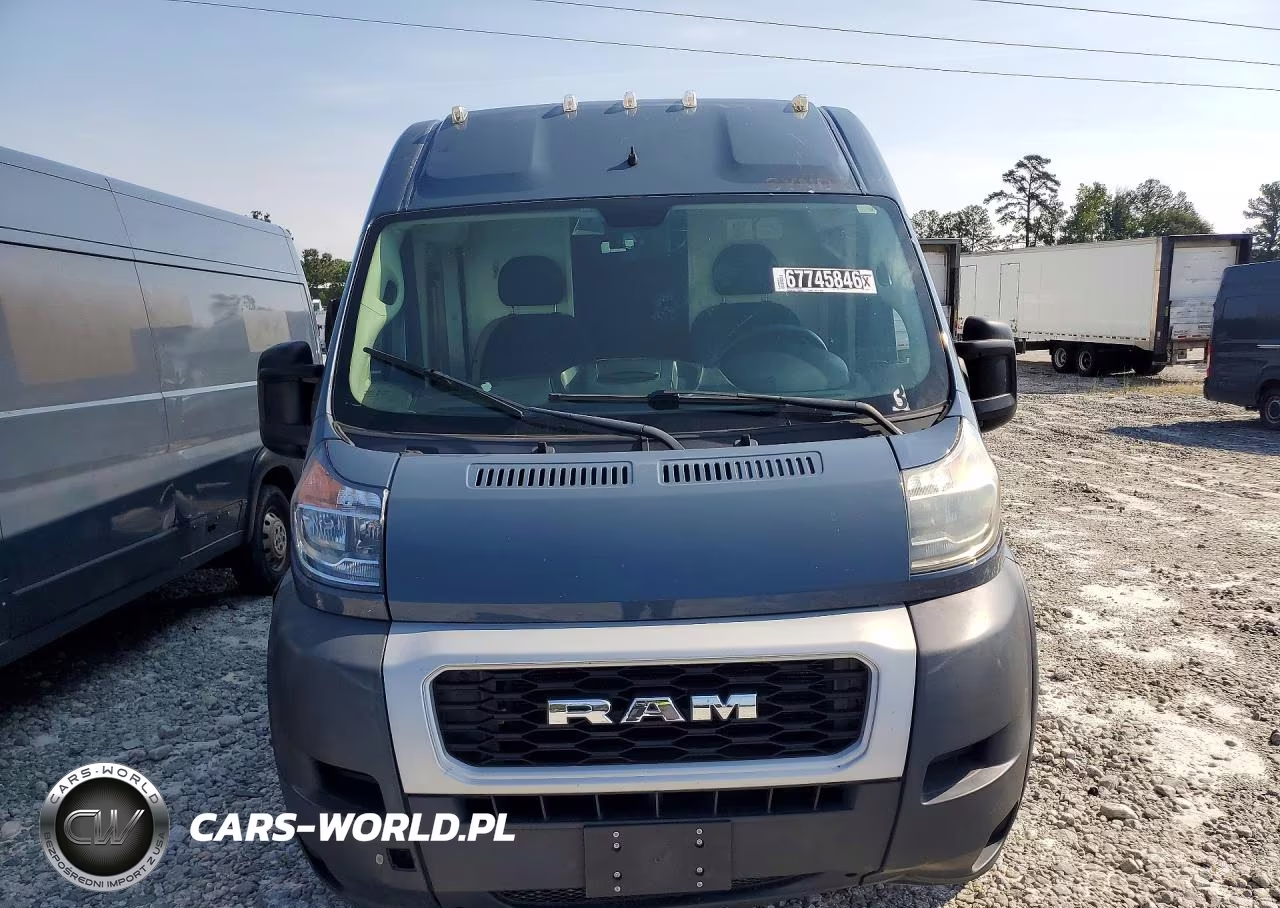 2020 Ram Promaster 3500 Delivery Van VIN:3C6URVJG3LE145374 - 5