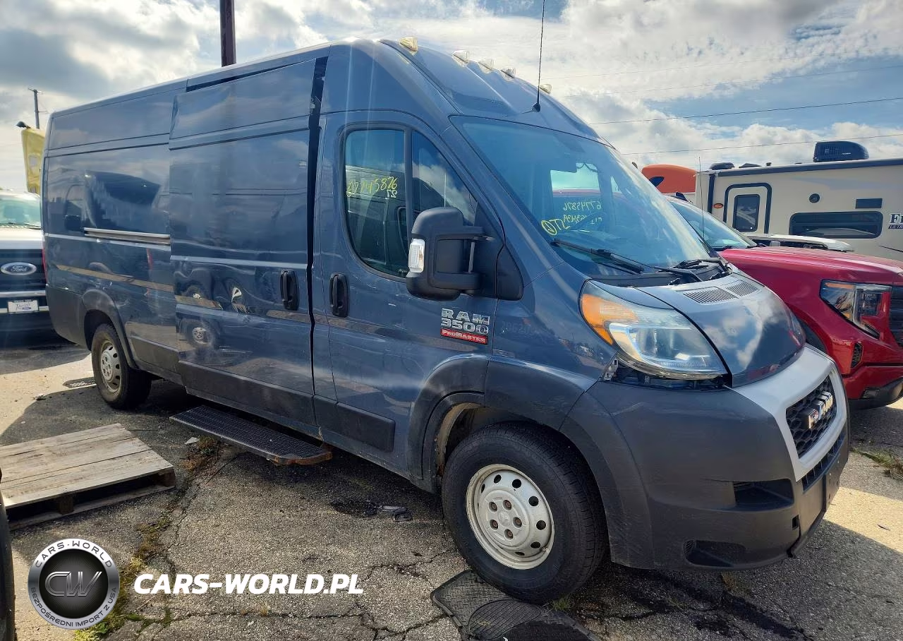 2021 Ram Promaster 3500 Delivery Van VIN:3C6FRVJG9ME503541 - 4