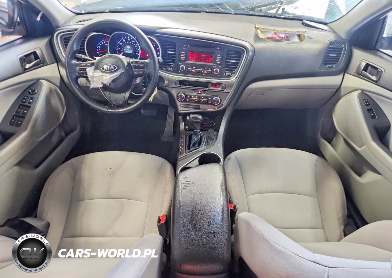 2015 Kia Optima Lx VIN:KNAGM4A7XF5601396 - 8