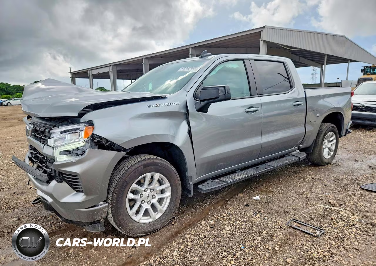 2025 Chevrolet Silverado C1500 Rst VIN:1GCPADEDXSZ185526 - 1