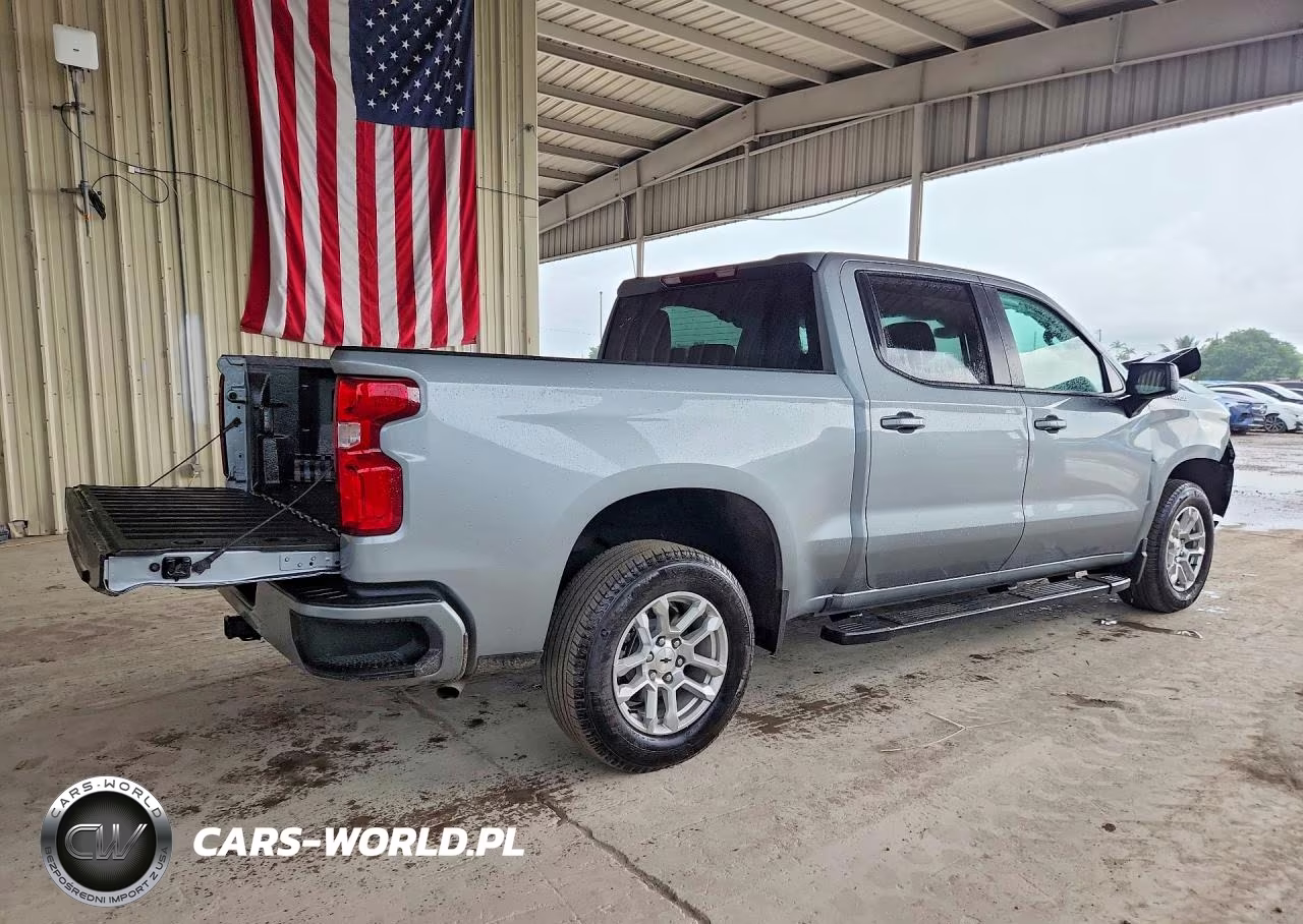 2025 Chevrolet Silverado C1500 Rst VIN:1GCPADEDXSZ185526 - 3
