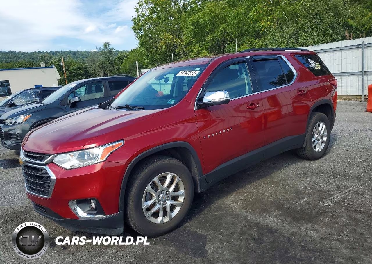 2020 Chevrolet Traverse Lt VIN:1GNEVGKWXLJ200892 - 1