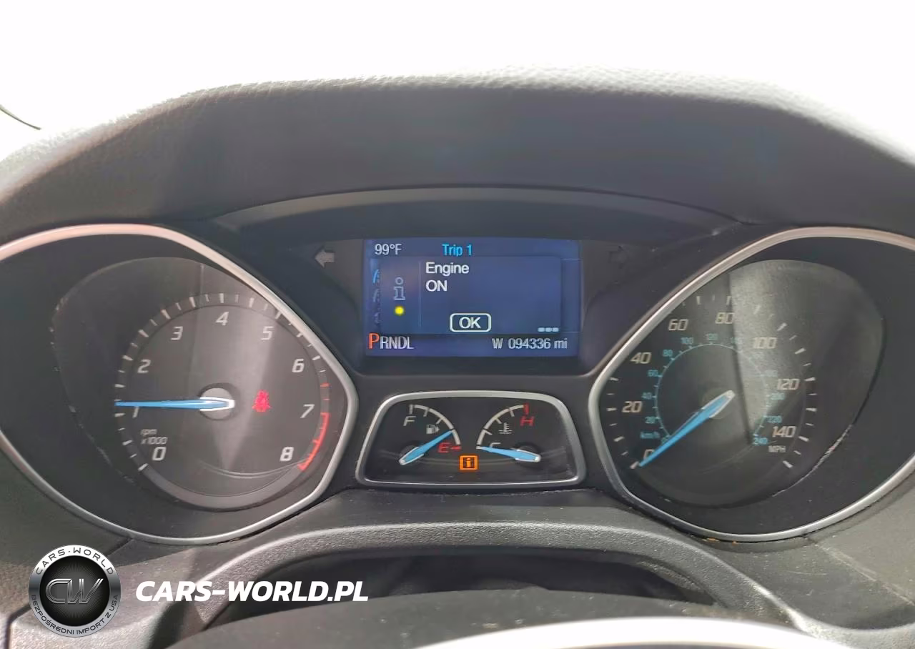 2014 Ford Focus Se VIN:1FADP3K23EL136275 - 9