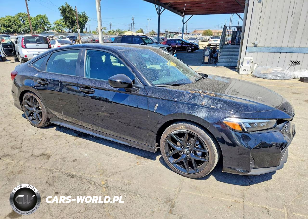 2025 Honda Civic Sport VIN:2HGFE2F53SH602448 - 4