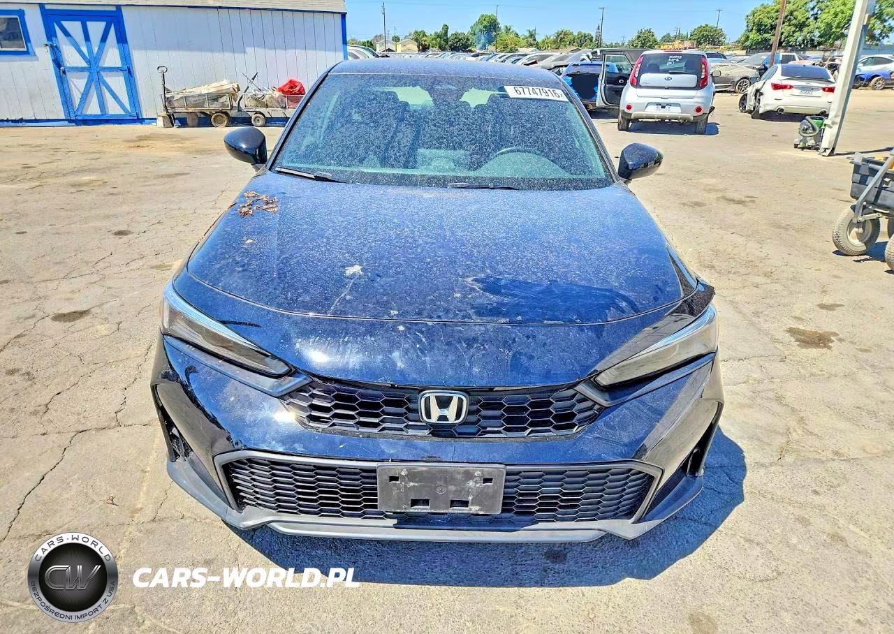 2025 Honda Civic Sport VIN:2HGFE2F53SH602448 - 5