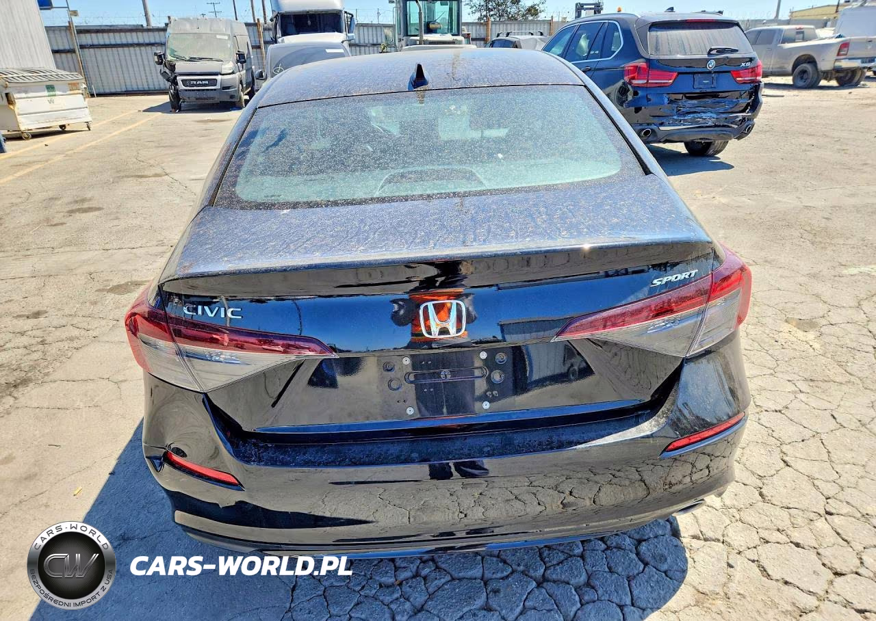 2025 Honda Civic Sport VIN:2HGFE2F53SH602448 - 6