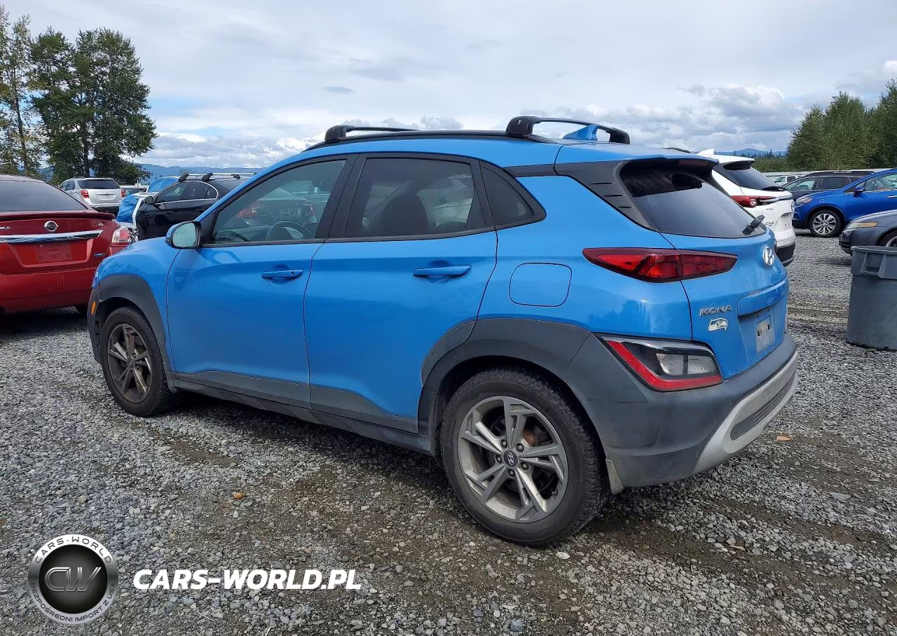 2022 Hyundai Kona Sel VIN:KM8K3CAB1NU816292 - 2