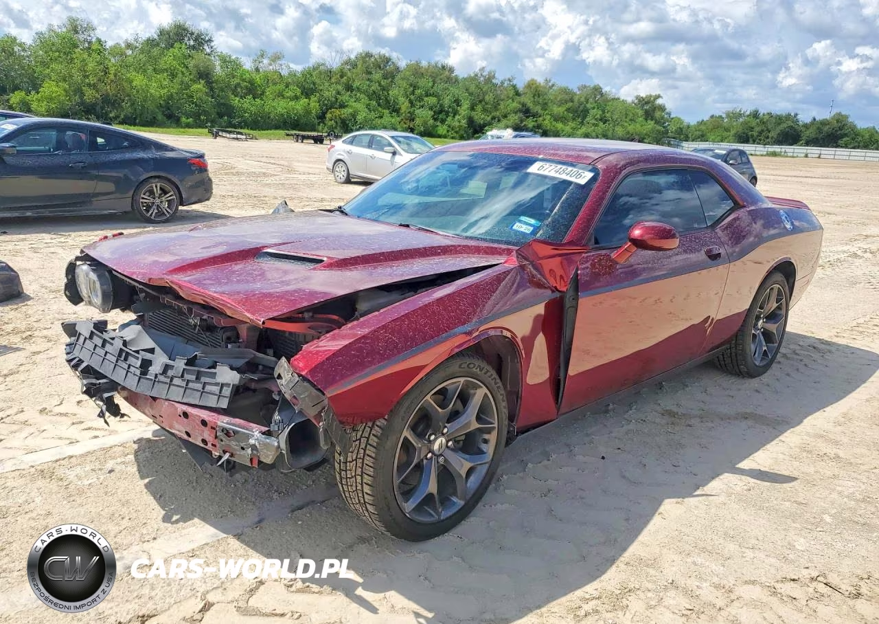 2018 Dodge Challenger Sxt VIN:2C3CDZAG4JH251543 - 1