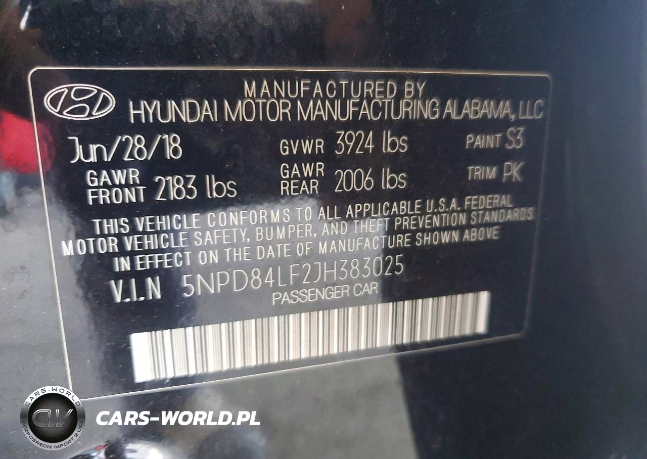2018 Hyundai Elantra Value Edition VIN:5NPD84LF2JH383025 - 12