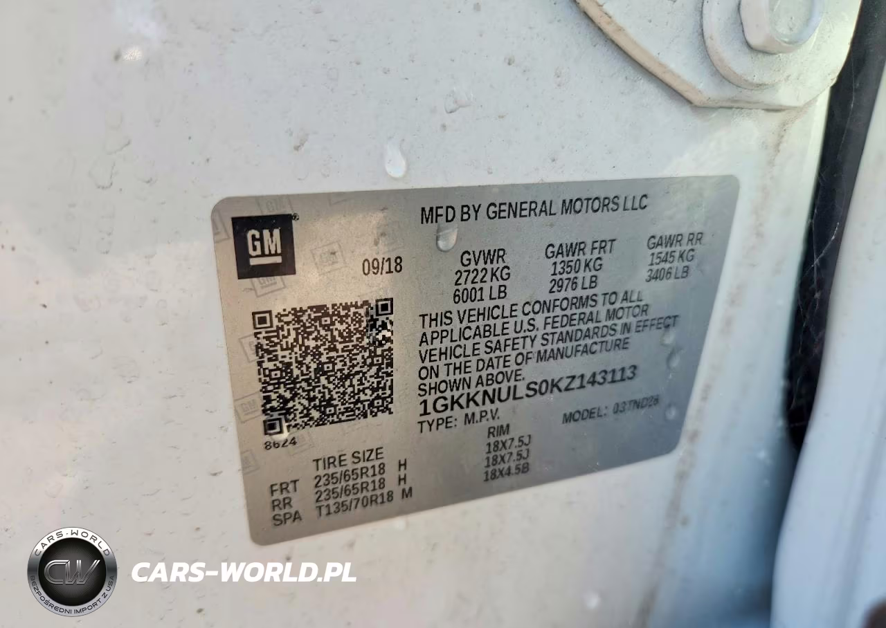 2019 GMC Acadia Slt-1 VIN:1GKKNULS0KZ143113 - 14