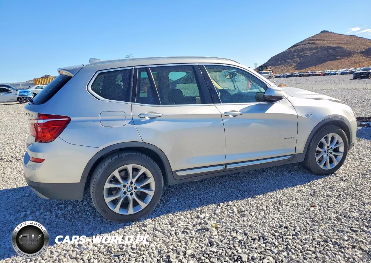 2015 BMW X3 Sdrive28I VIN:5UXWZ7C51F0M83490 - 3