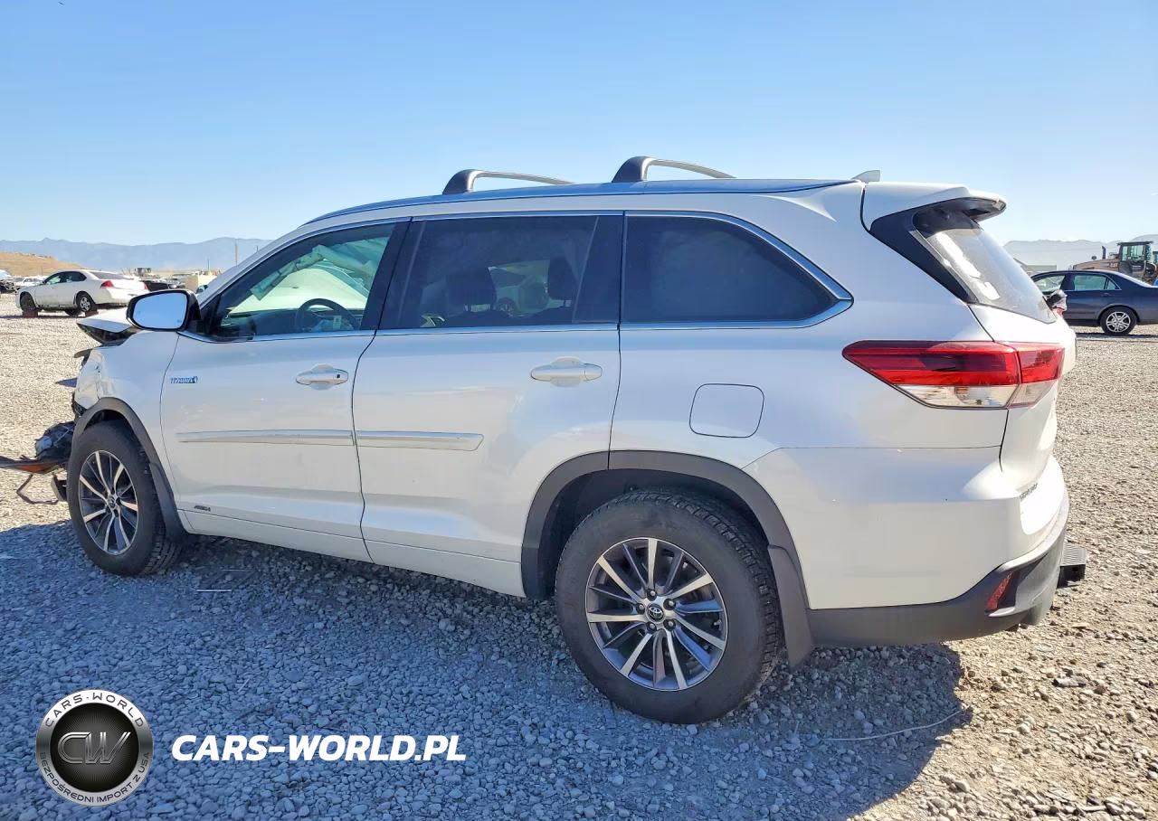 2017 Toyota Highlander Hybrid Xle VIN:5TDJGRFH3HS036579 - 2