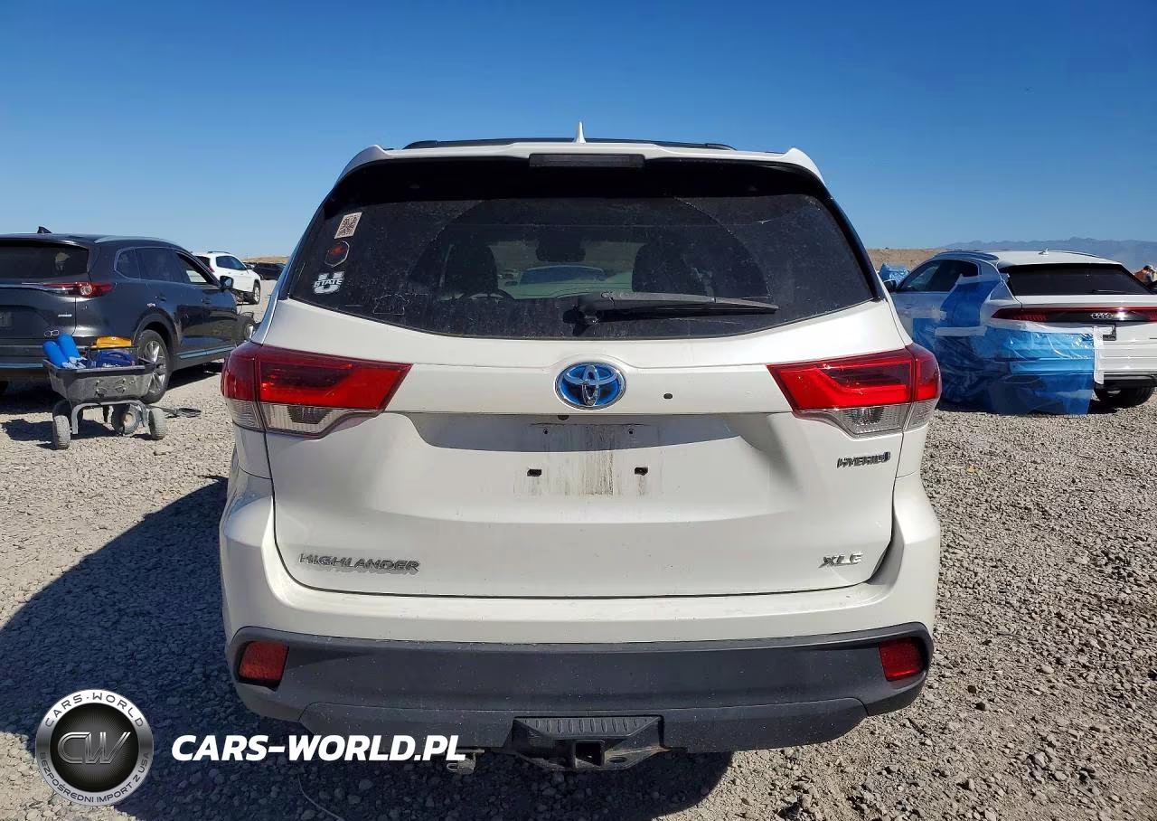 2017 Toyota Highlander Hybrid Xle VIN:5TDJGRFH3HS036579 - 6
