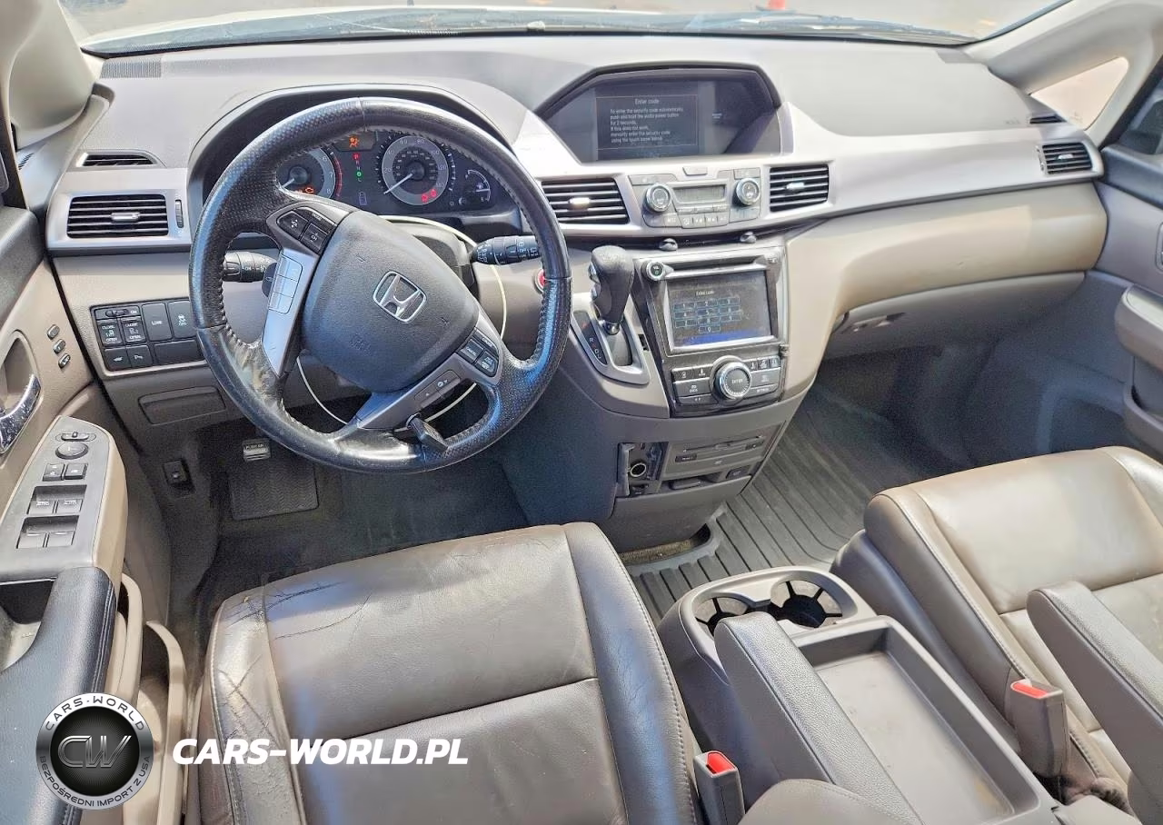 2014 Honda Odyssey Touring VIN:5FNRL5H92EB123337 - 8