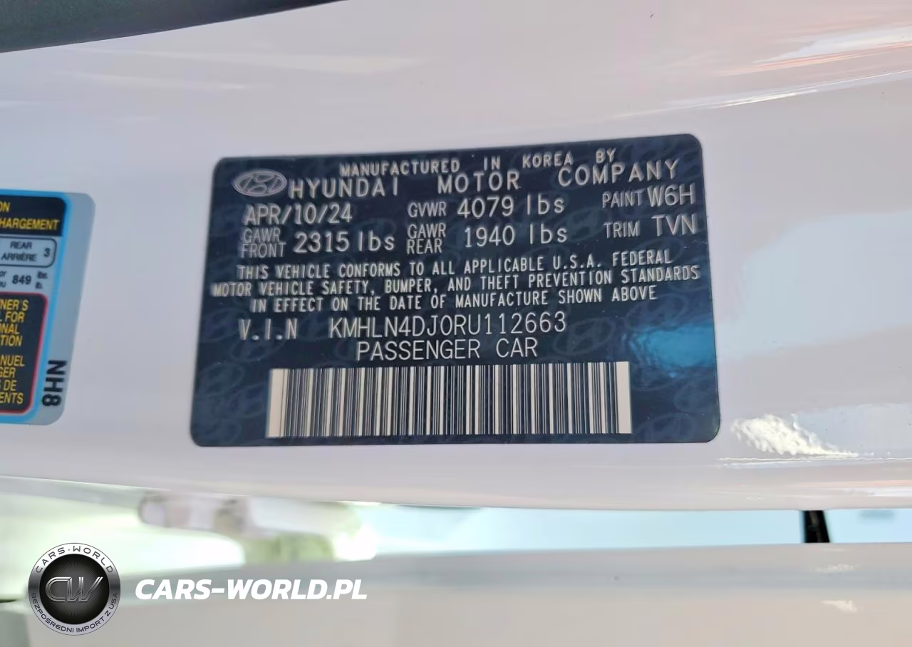 2024 Hyundai Elantra Limited VIN:KMHLN4DJ0RU112663 - 12