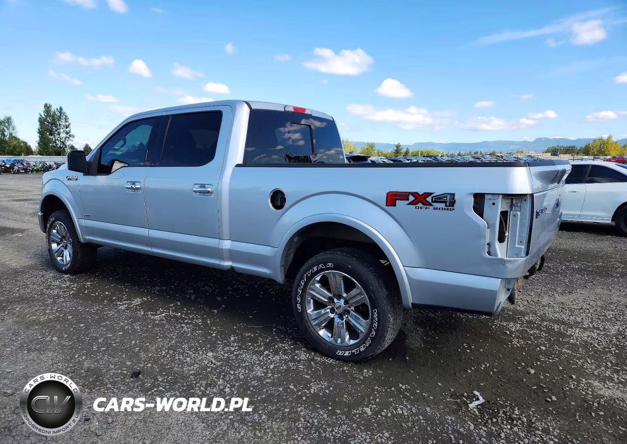 2016 Ford F150 Supercrew VIN:1FTFW1EG5GFB99509 - 2