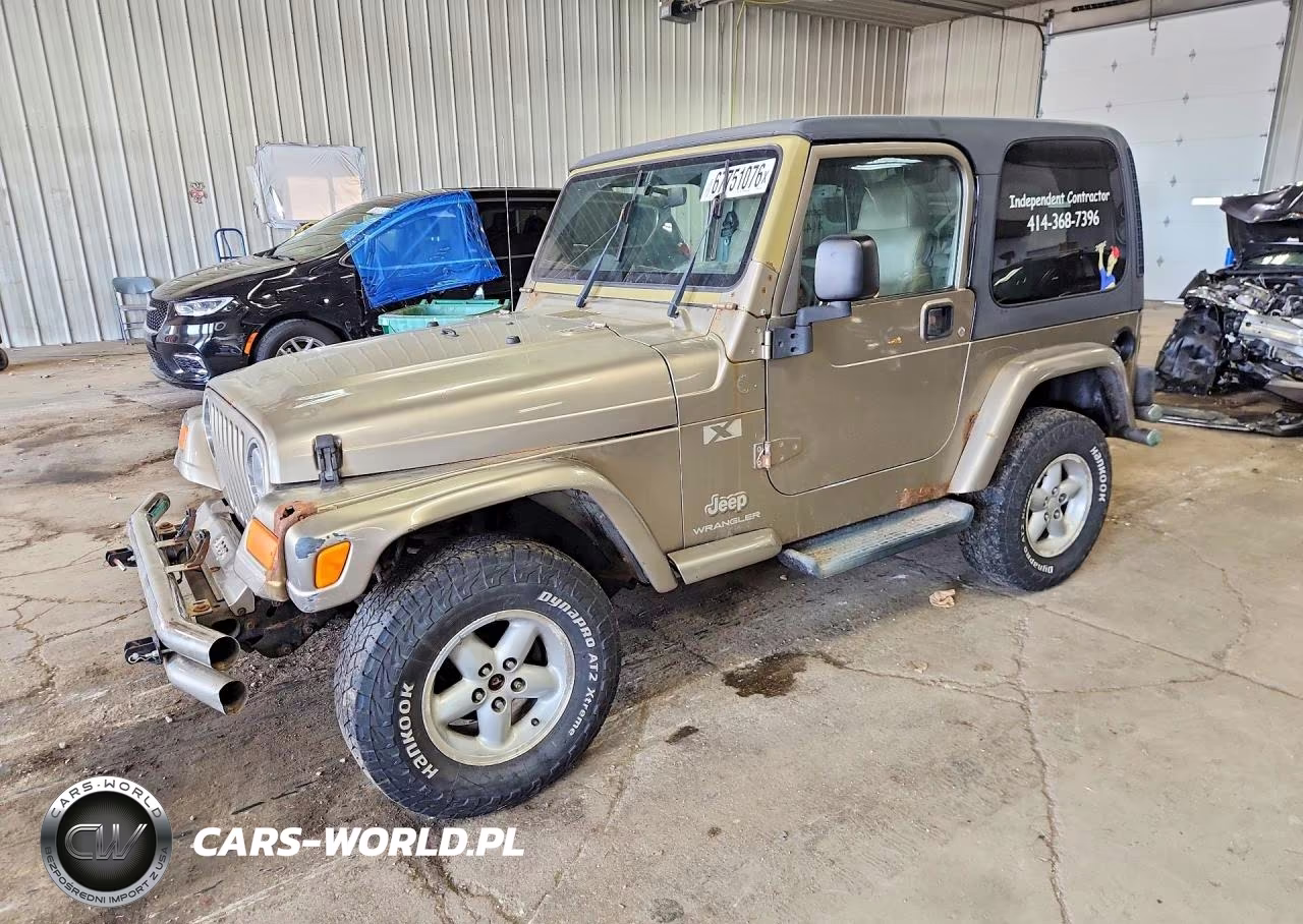 2004 Jeep Wrangler X VIN:1J4FA39S94P744247 - 1