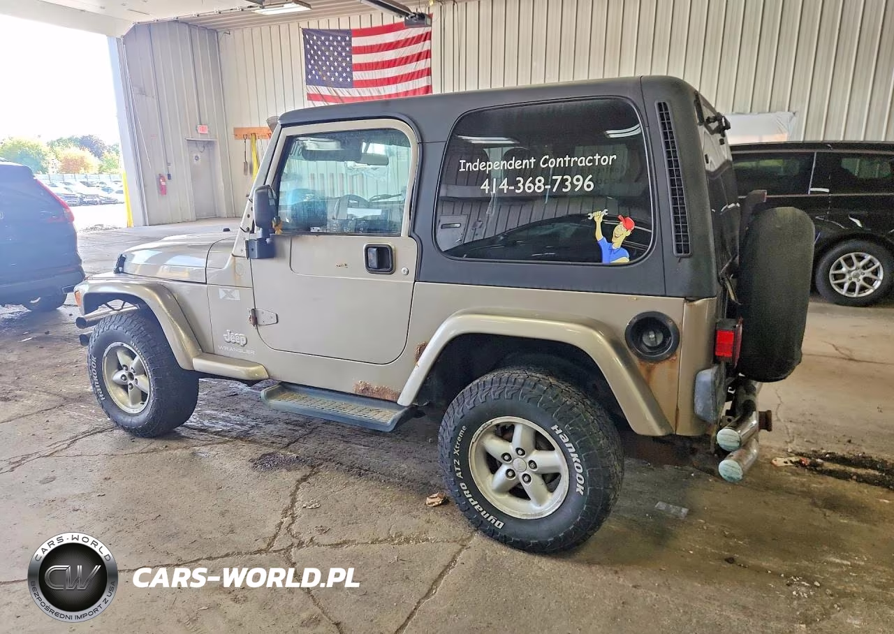 2004 Jeep Wrangler X VIN:1J4FA39S94P744247 - 2