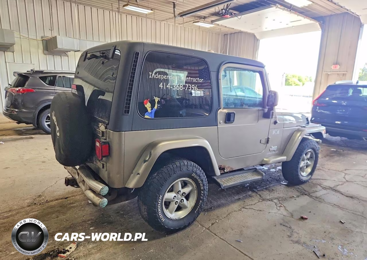 2004 Jeep Wrangler X VIN:1J4FA39S94P744247 - 3