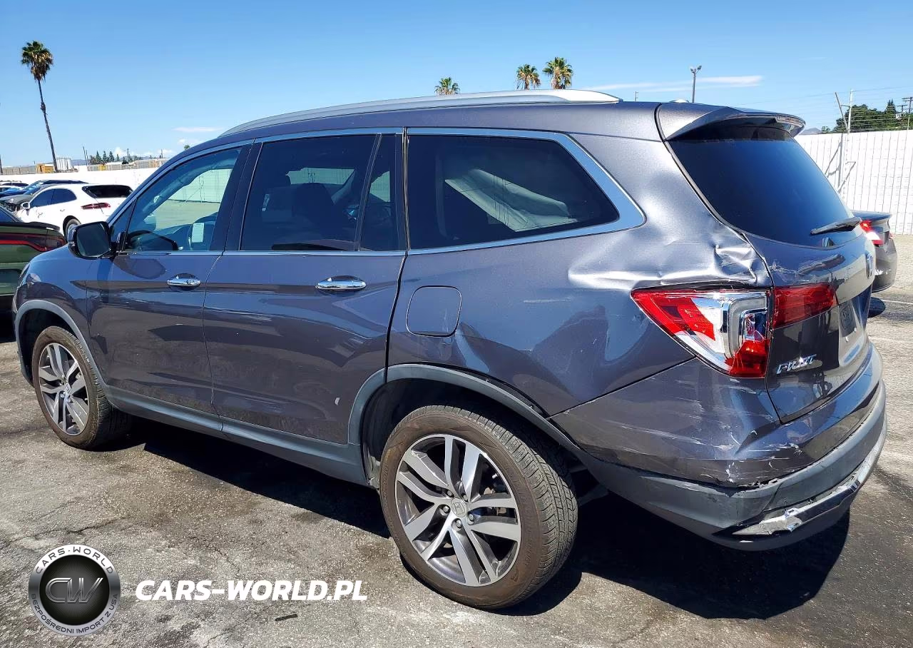 2017 Honda Pilot Elite VIN:5FNYF6H08HB038243 - 2
