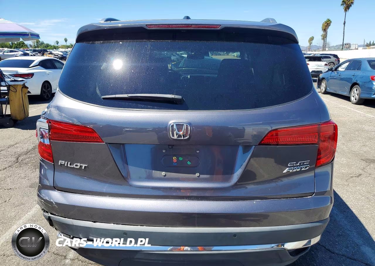 2017 Honda Pilot Elite VIN:5FNYF6H08HB038243 - 6