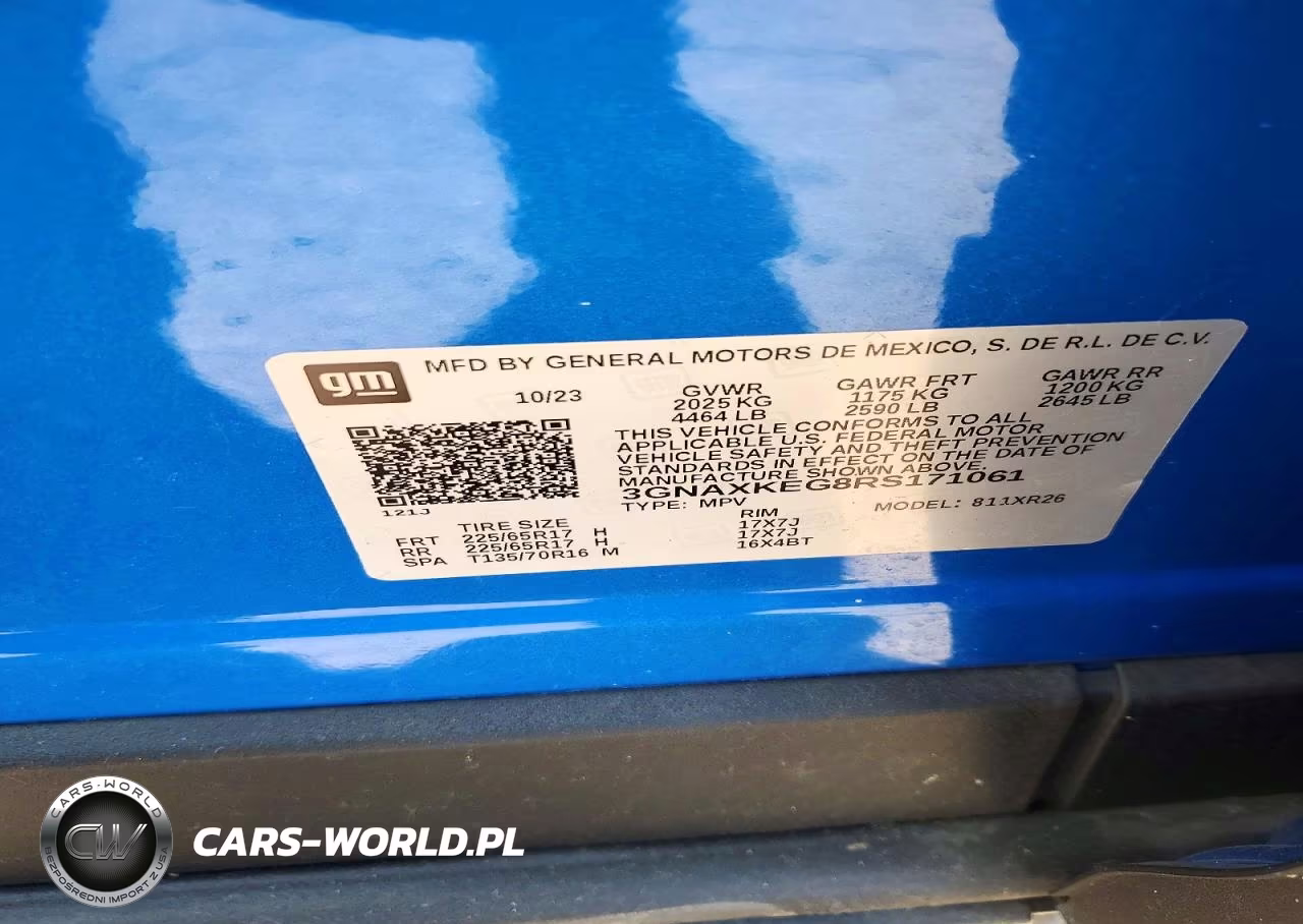 2024 Chevrolet Equinox Lt VIN:3GNAXKEG8RS171061 - 13
