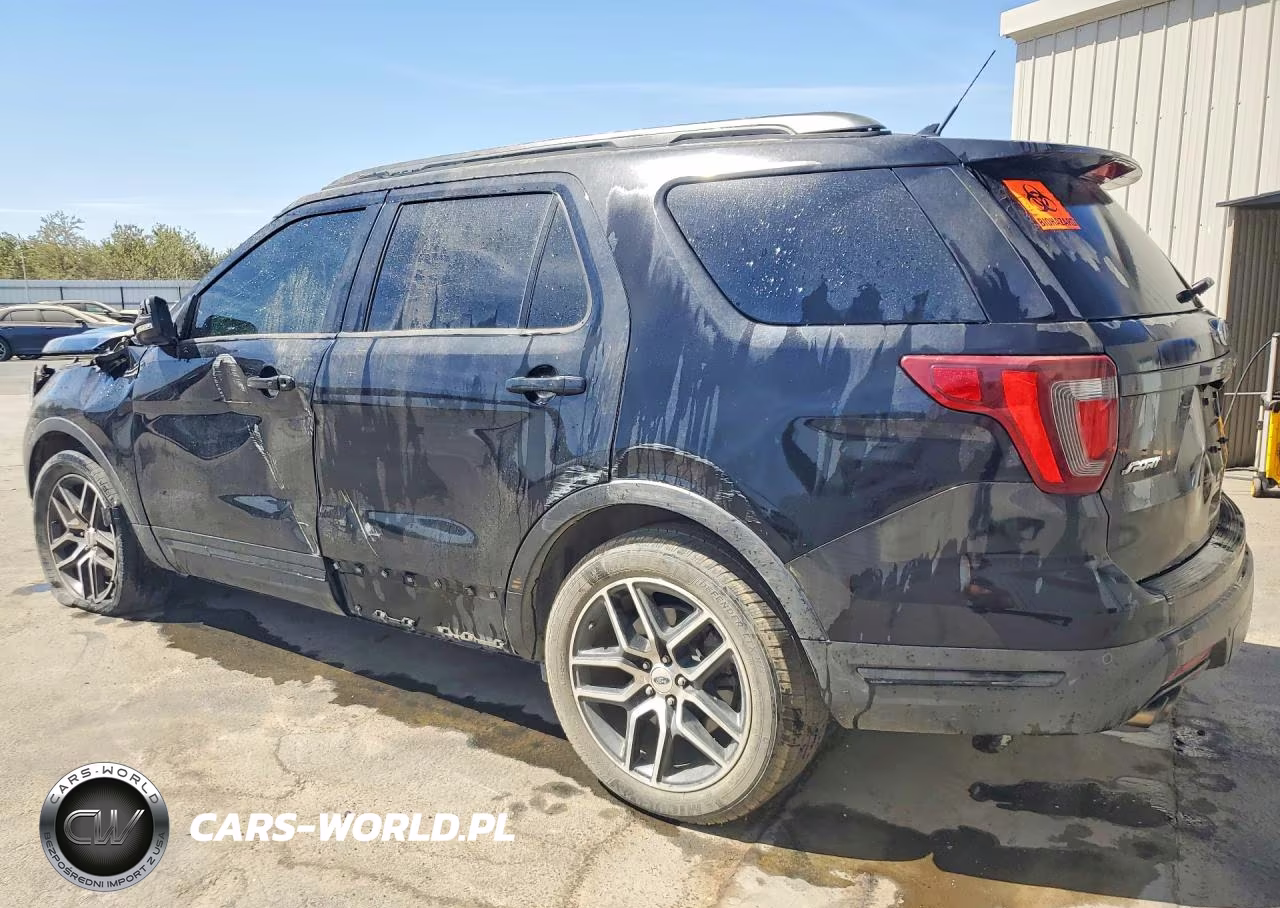 2019 Ford Explorer Sport VIN:1FM5K8GT9KGA32952 - 2