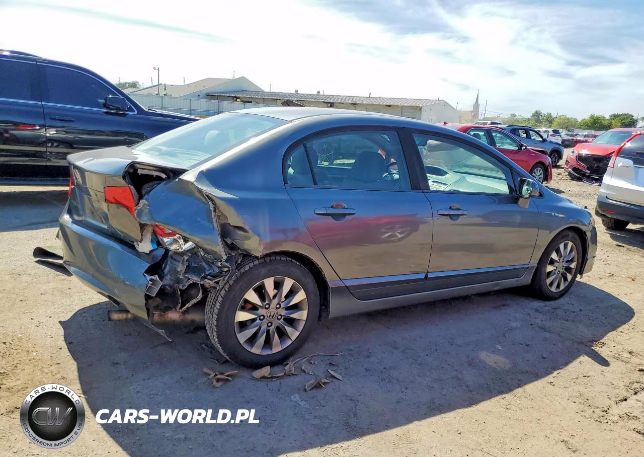 2009 Honda Civic Ex VIN:1HGFA16829L006454 - 3