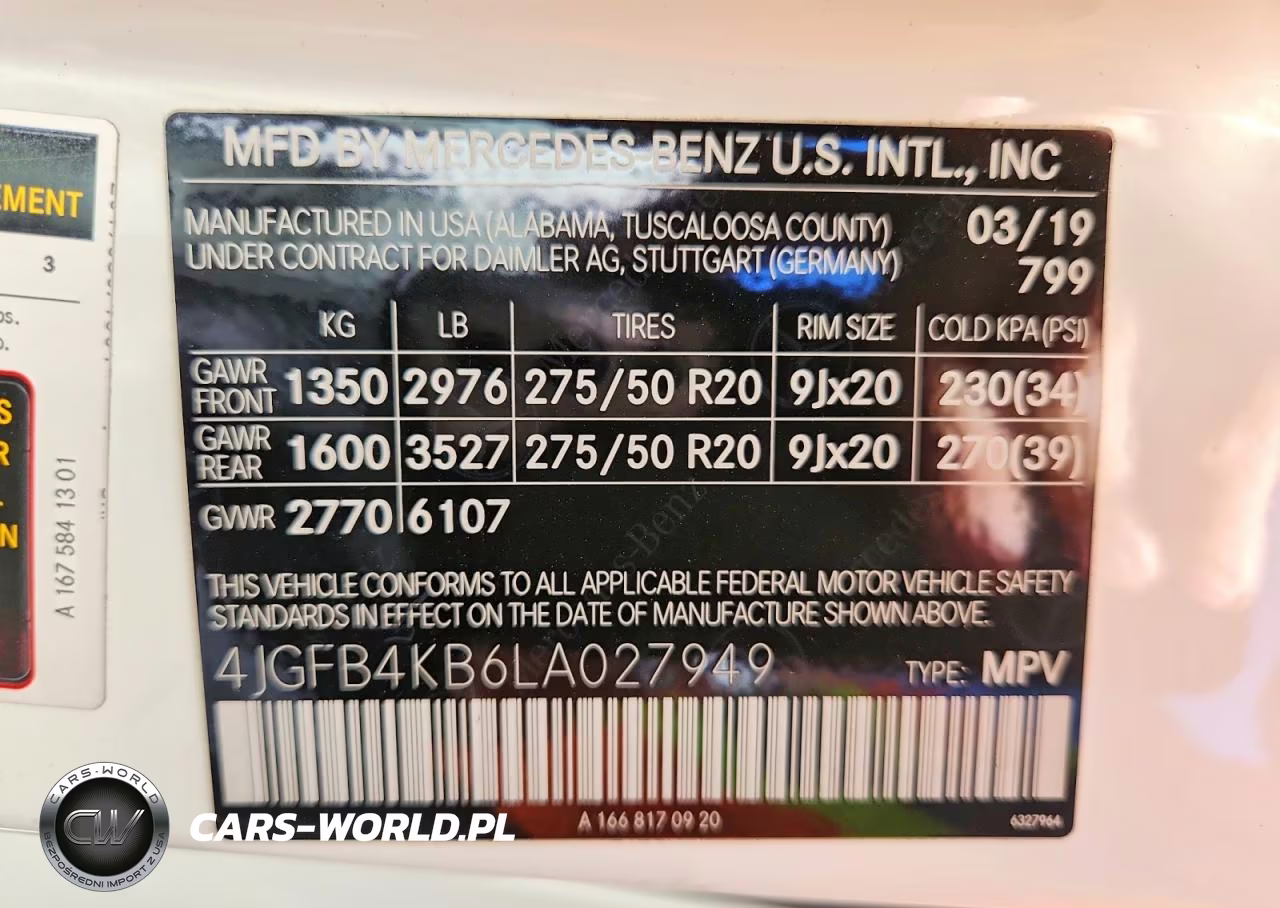 2020 Mercedes-Benz Gle 350 4Matic VIN:4JGFB4KB6LA027949 - 13