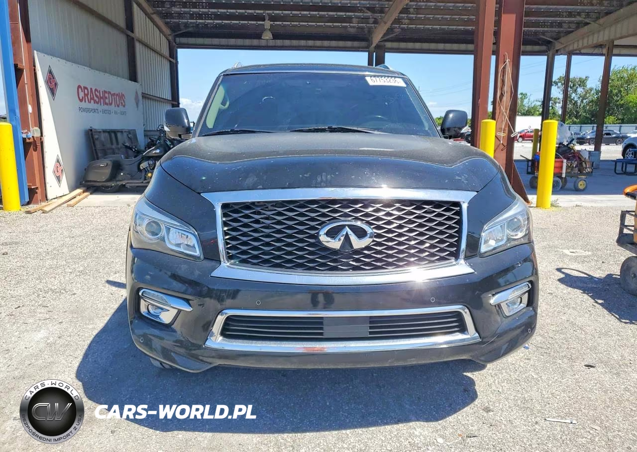 2017 Infiniti Qx80 Base VIN:JN8AZ2NE2H9152562 - 5
