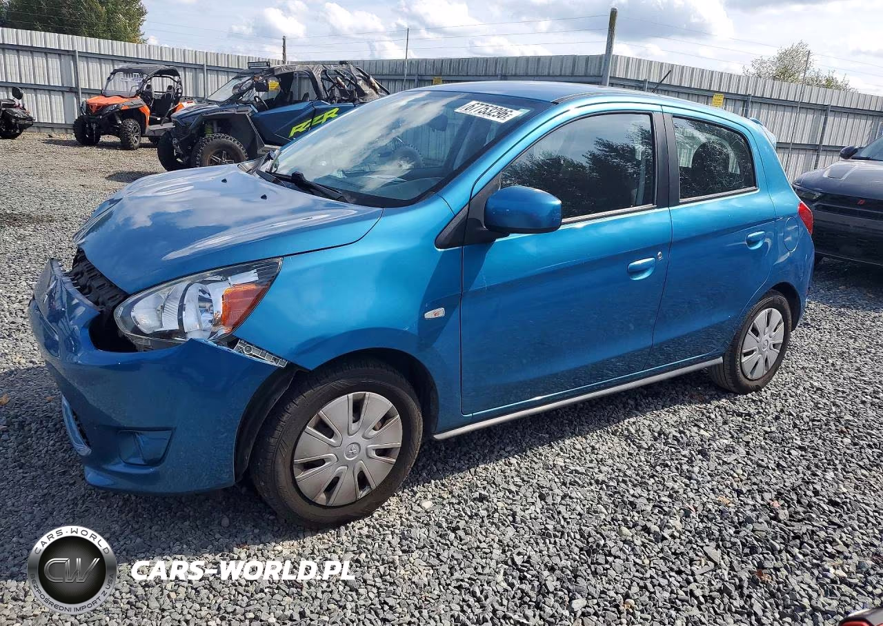 2015 Mitsubishi Mirage De VIN:ML32A3HJ9FH039901 - 1