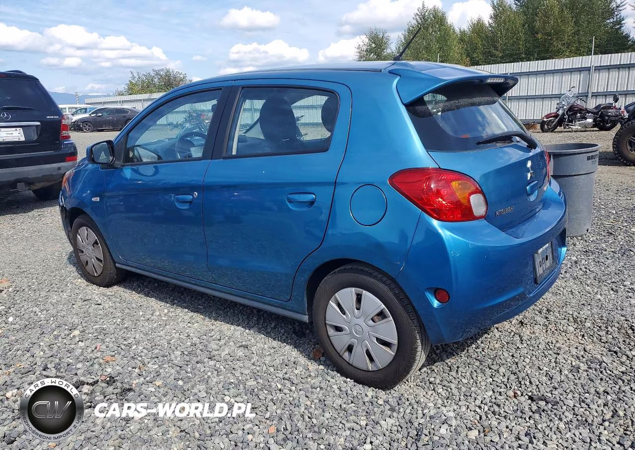 2015 Mitsubishi Mirage De VIN:ML32A3HJ9FH039901 - 2