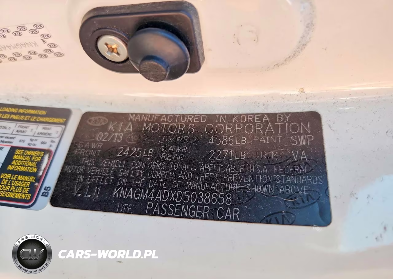 2013 Kia Optima Hybrid VIN:KNAGM4ADXD5038658 - 12
