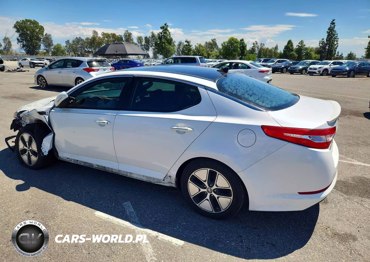 2013 Kia Optima Hybrid VIN:KNAGM4ADXD5038658 - 2