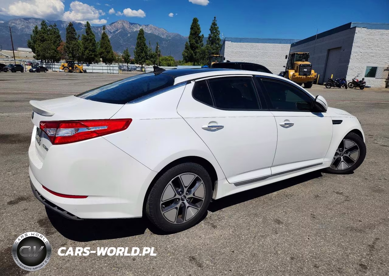 2013 Kia Optima Hybrid VIN:KNAGM4ADXD5038658 - 3