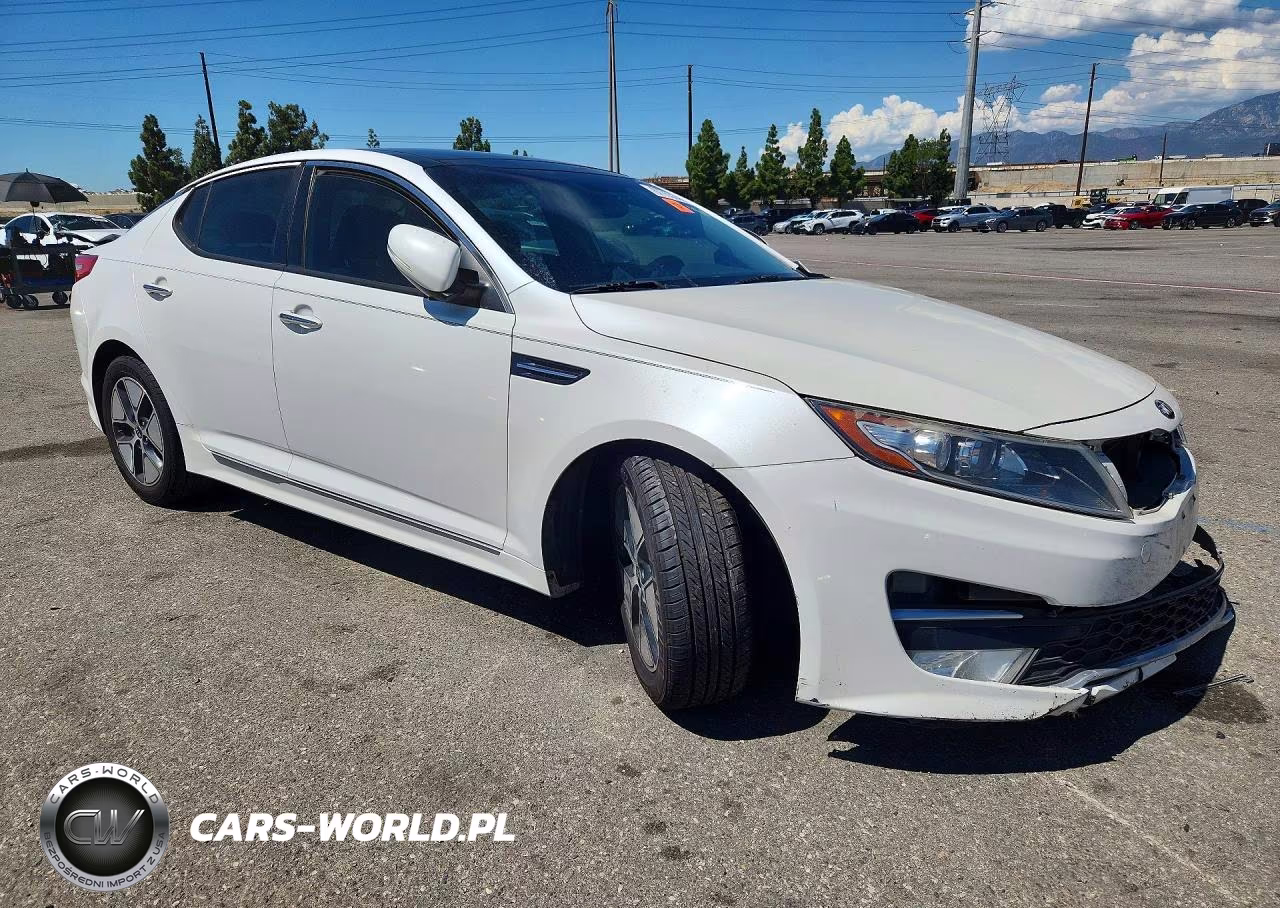 2013 Kia Optima Hybrid VIN:KNAGM4ADXD5038658 - 4