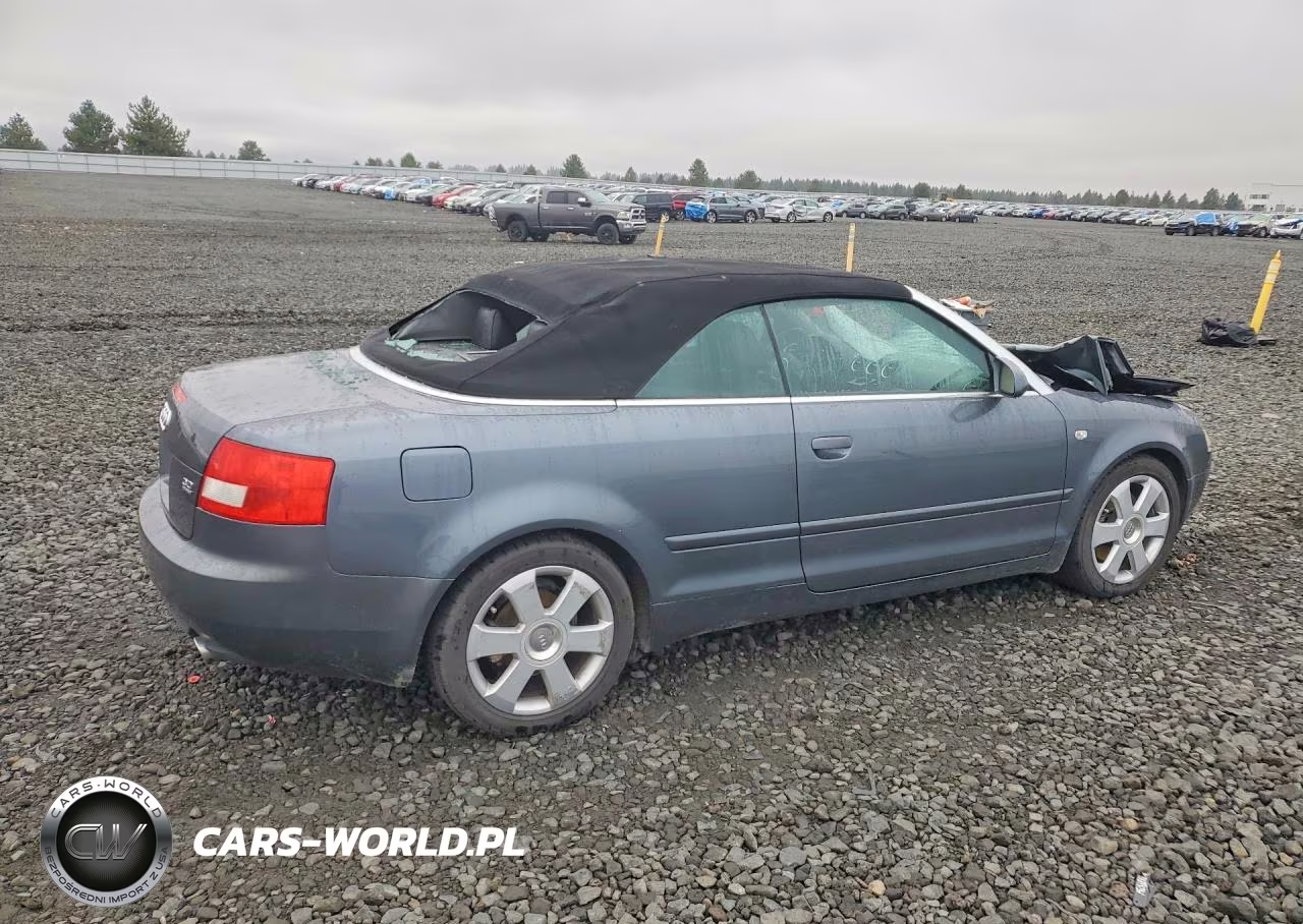 2004 Audi A4 Quattro VIN:WAUDT48H04K023702 - 3