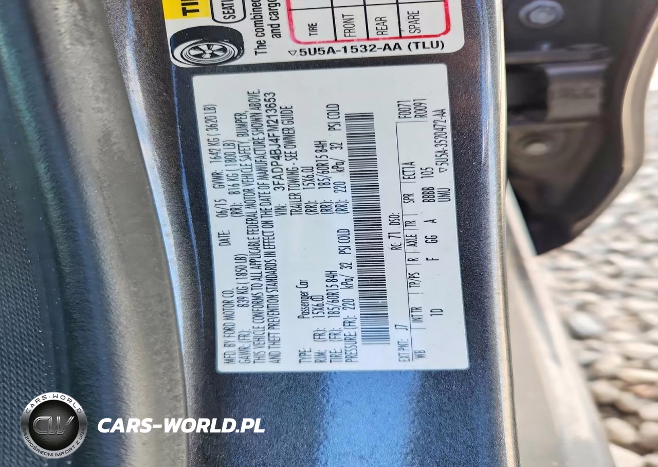 2015 Ford Fiesta Se VIN:3FADP4BJ4FM213653 - 13