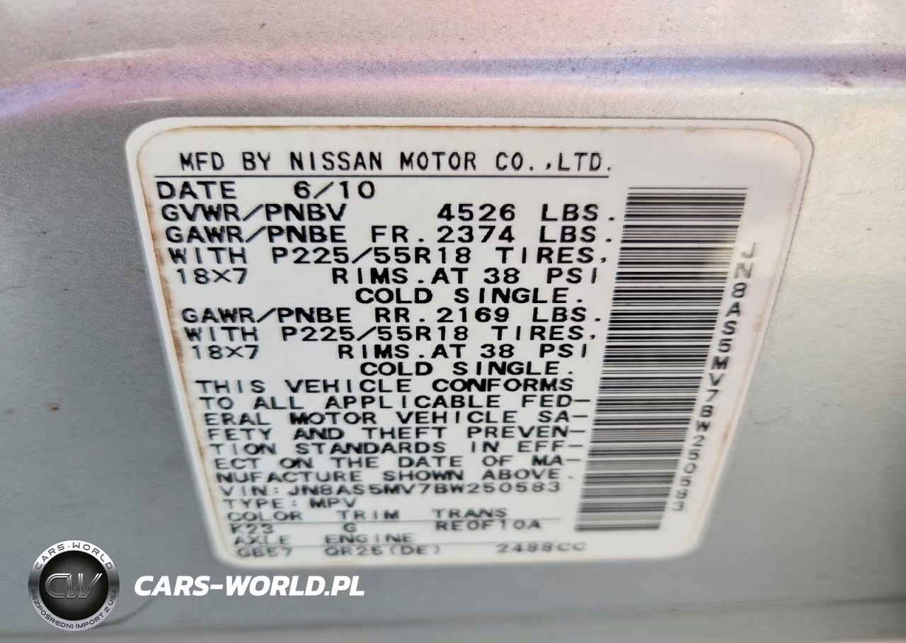 2011 Nissan Rogue S VIN:JN8AS5MV7BW250583 - 13
