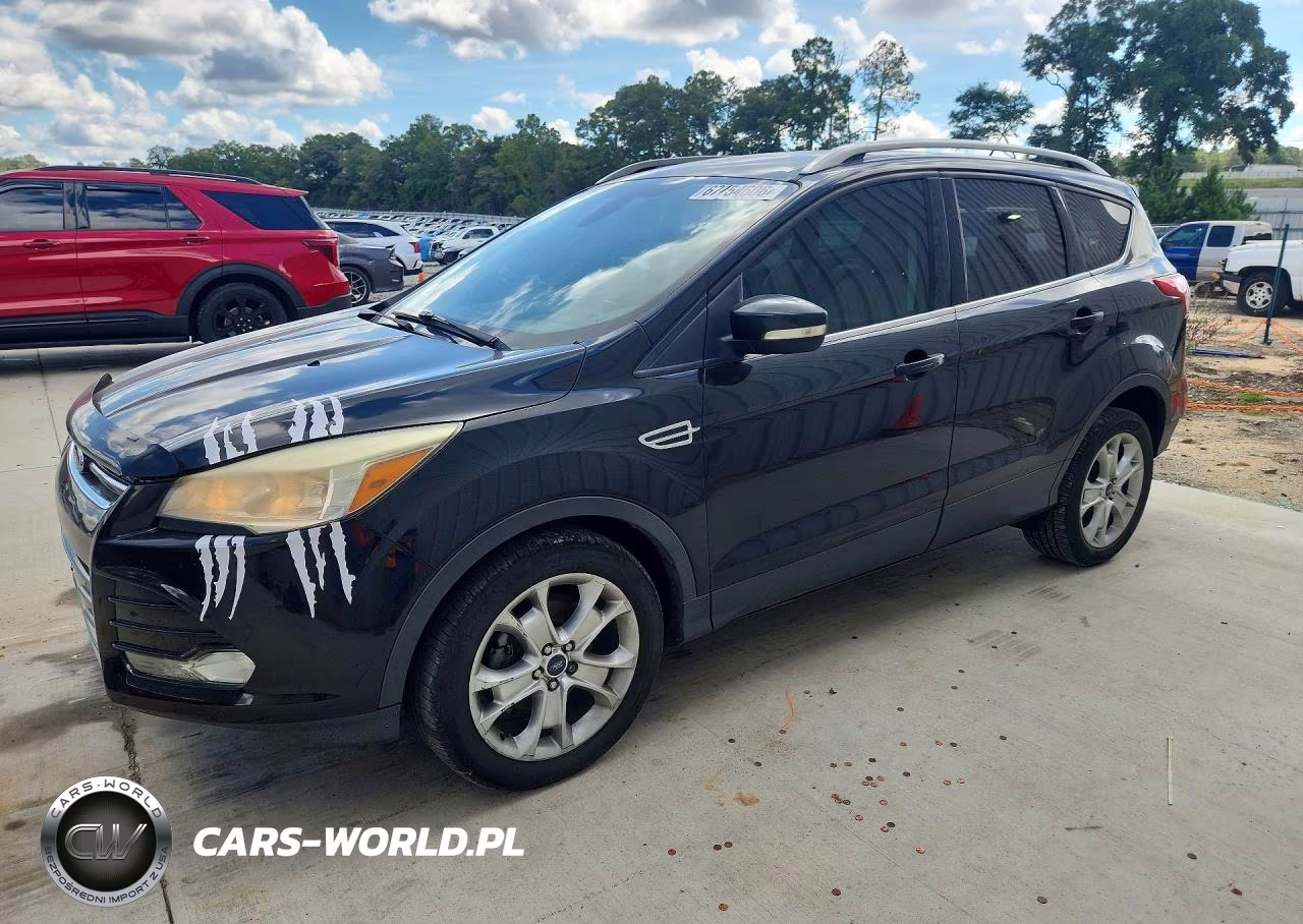 2014 Ford Escape Titanium VIN:1FMCU0JXXEUD66931 - 1
