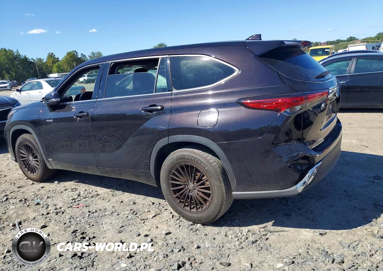 2021 Toyota Highlander L VIN:5TDCZRAH0MS032588 - 2
