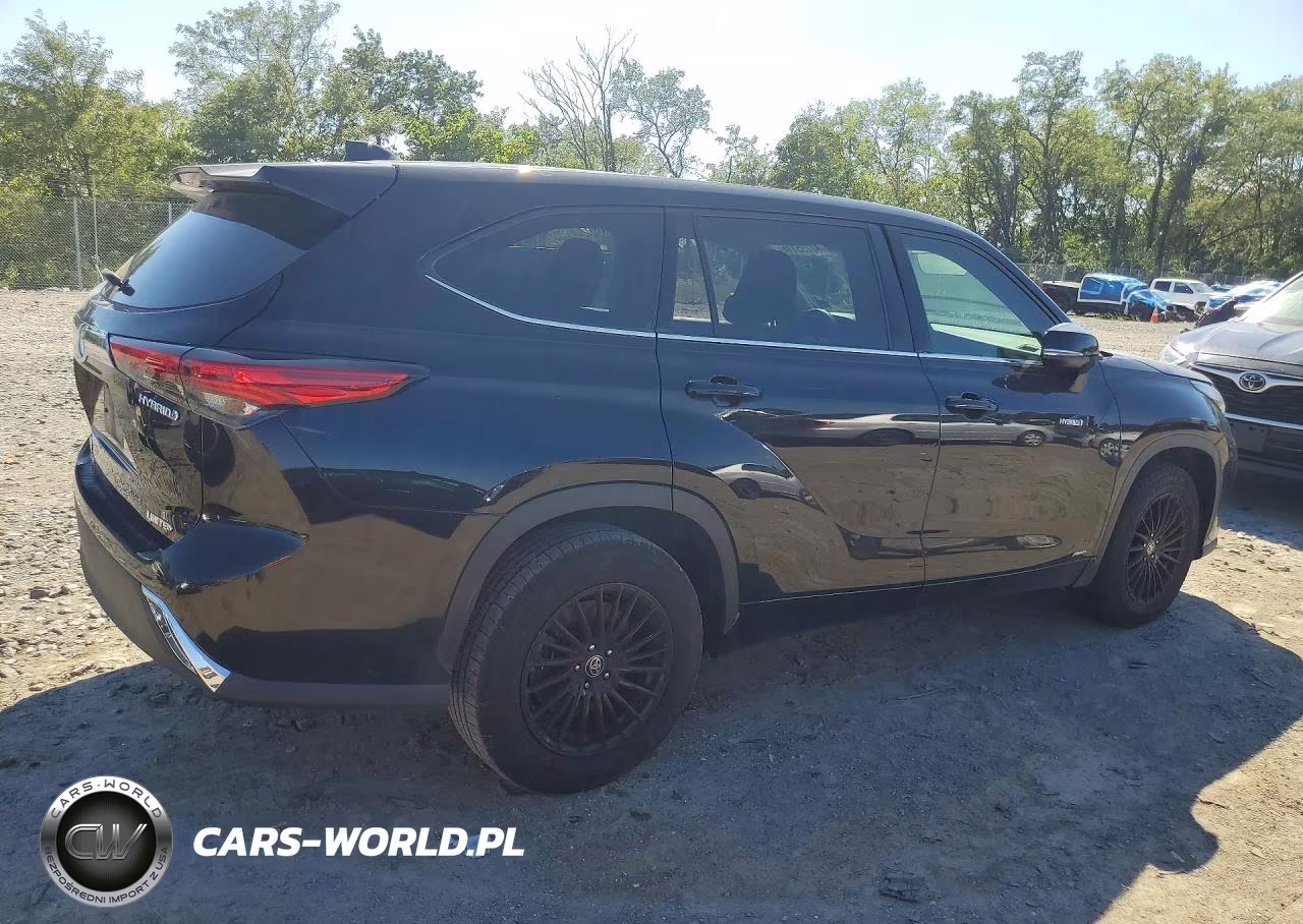 2021 Toyota Highlander L VIN:5TDCZRAH0MS032588 - 3