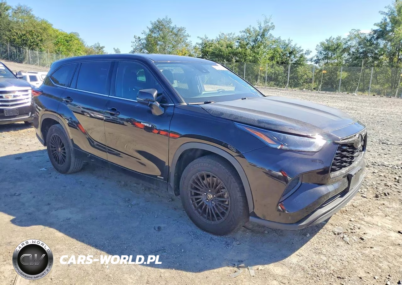 2021 Toyota Highlander L VIN:5TDCZRAH0MS032588 - 4