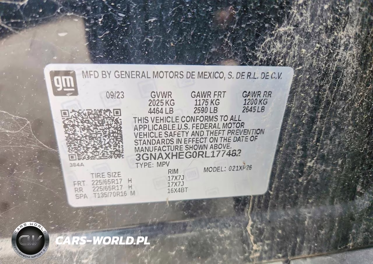 2024 Chevrolet Equinox Ls VIN:3GNAXHEG0RL177482 - 13